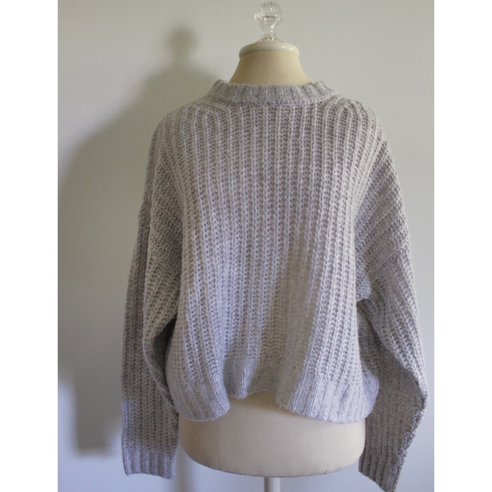 AEO Knitted Cropped Sweater Large Preowned